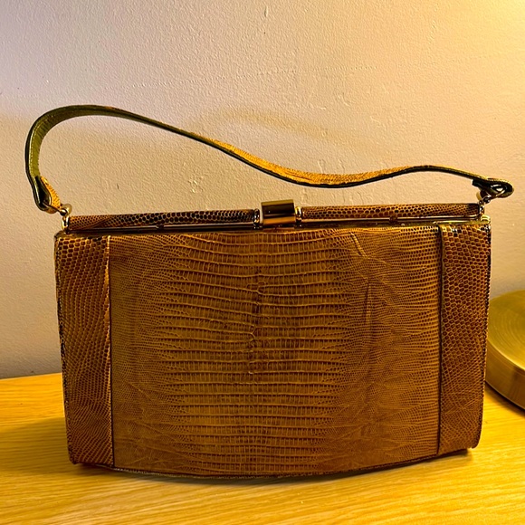 Sydney of California Vintage Leather Handbag - Picture 1 of 13